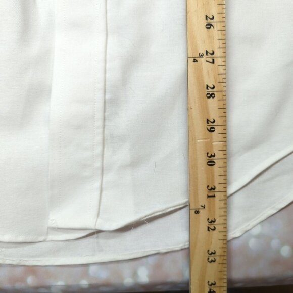 Coca Cola White Cotton Oxford Button Down Short Sleeve Employe Shirt, Men's 16.5 - Picture 10 of 10